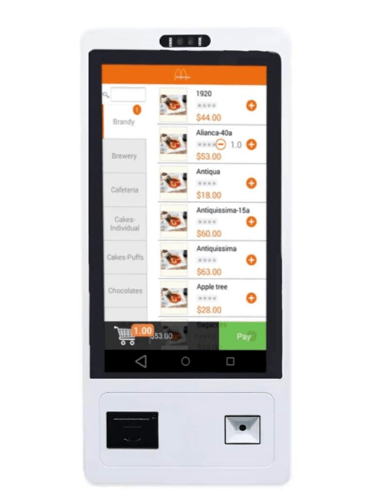 Automated Point of Sale 27”